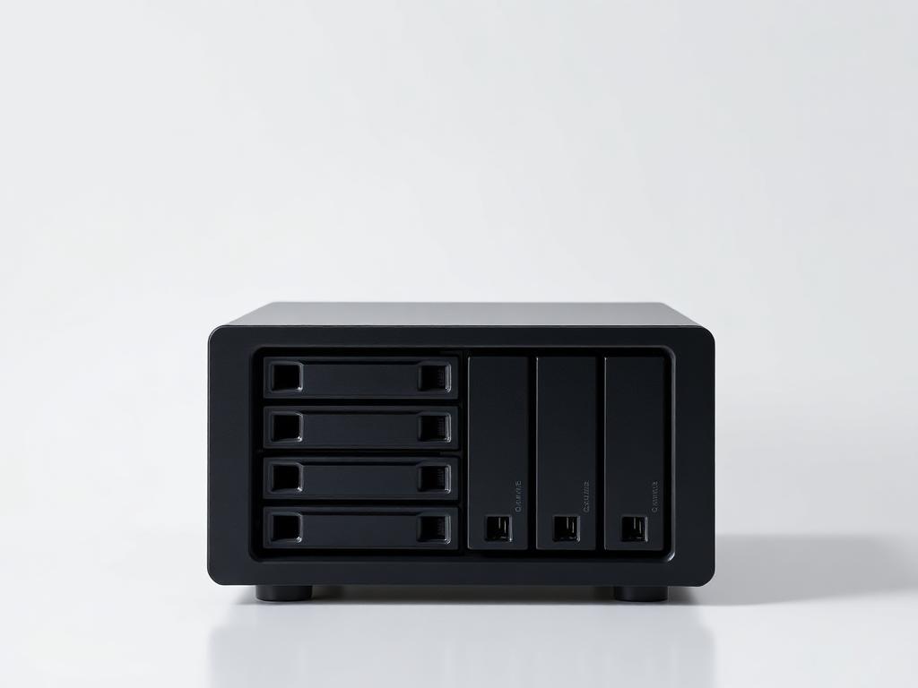 Multi-bay network attached storage unit